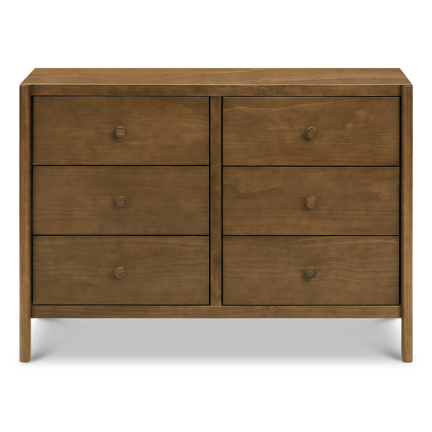 Commode 6 Tiroirs Birdie - Noyer-DaVinci-DVI-M25126L-CLÉMENT