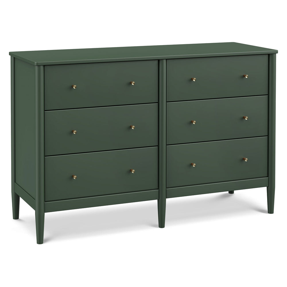 Frem 6-Drawer Dresser Forest Green – CLÉMENT - Main Image