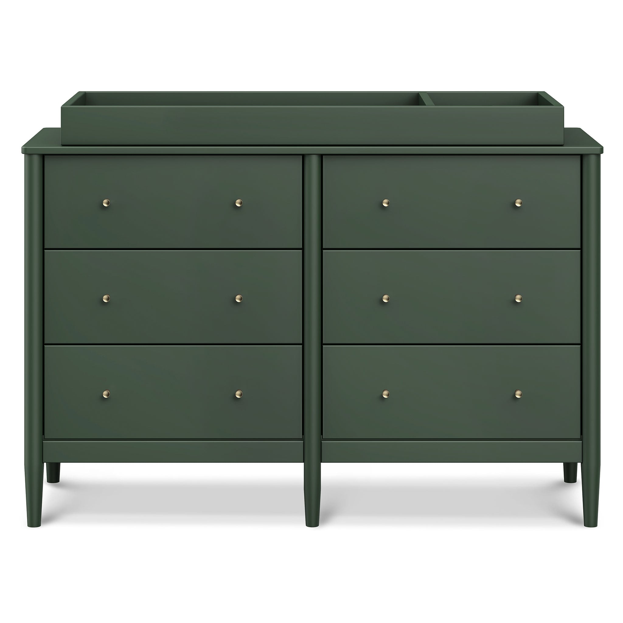 Commode 6 tiroirs Frem - Vert Forêt - DaVinci – CLÉMENT