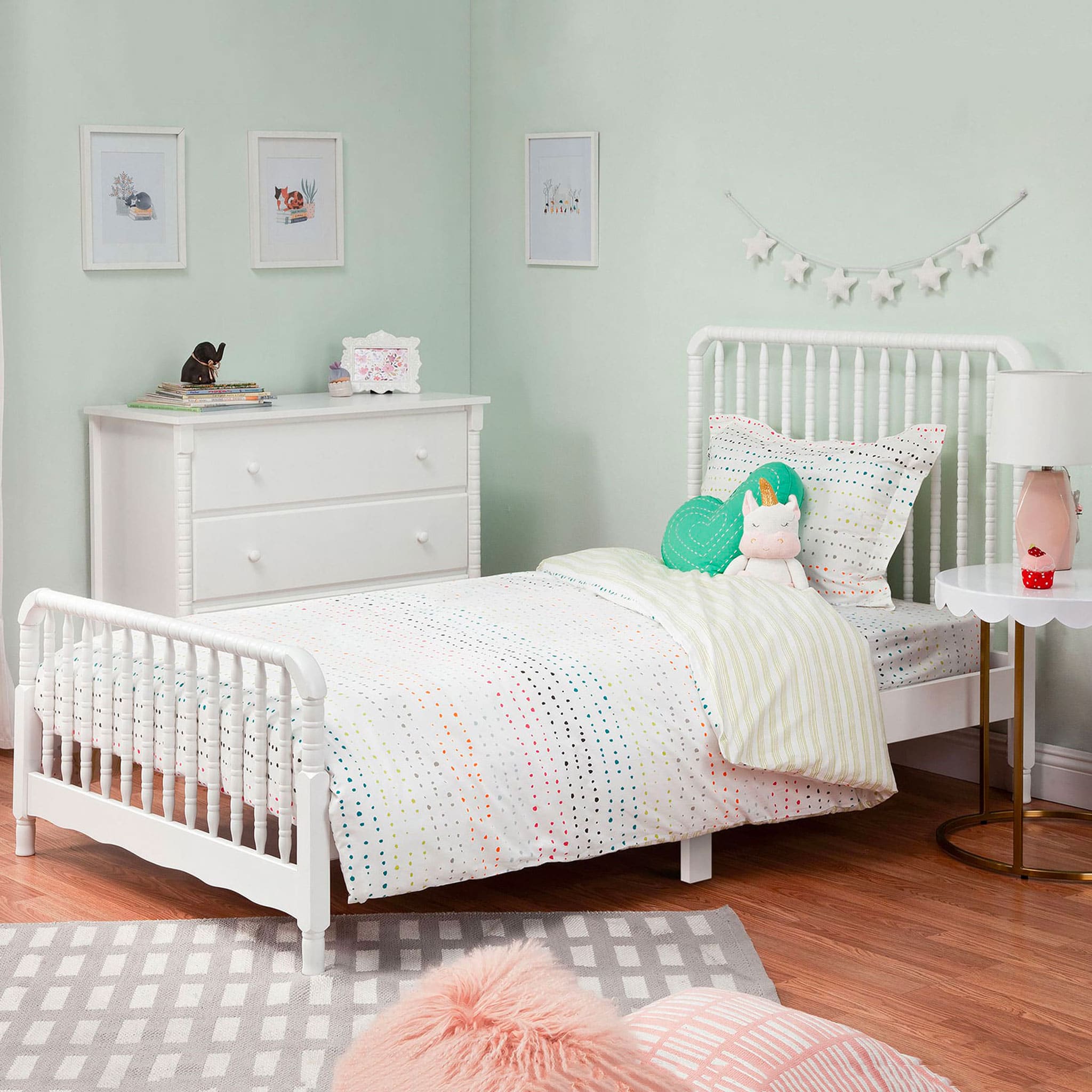 Lit Simple Jenny Lind - Blanc - DaVinci – CLÉMENT