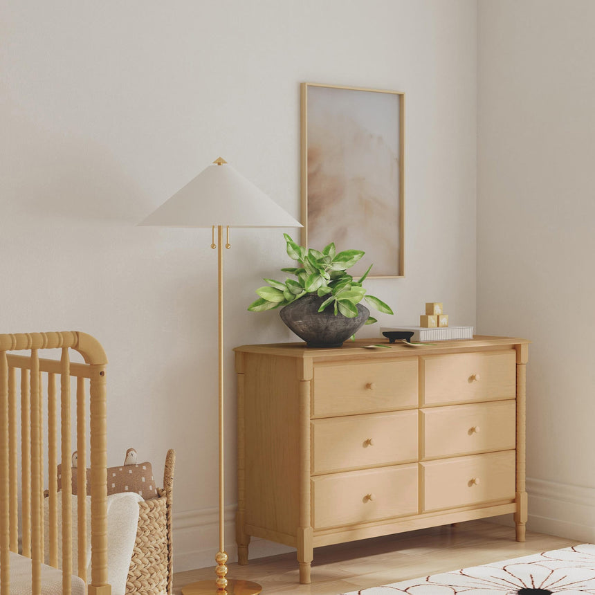 Commode Jenny Lind 6 Tiroirs - Miel-DaVinci-DVI-M7326HY-CLÉMENT