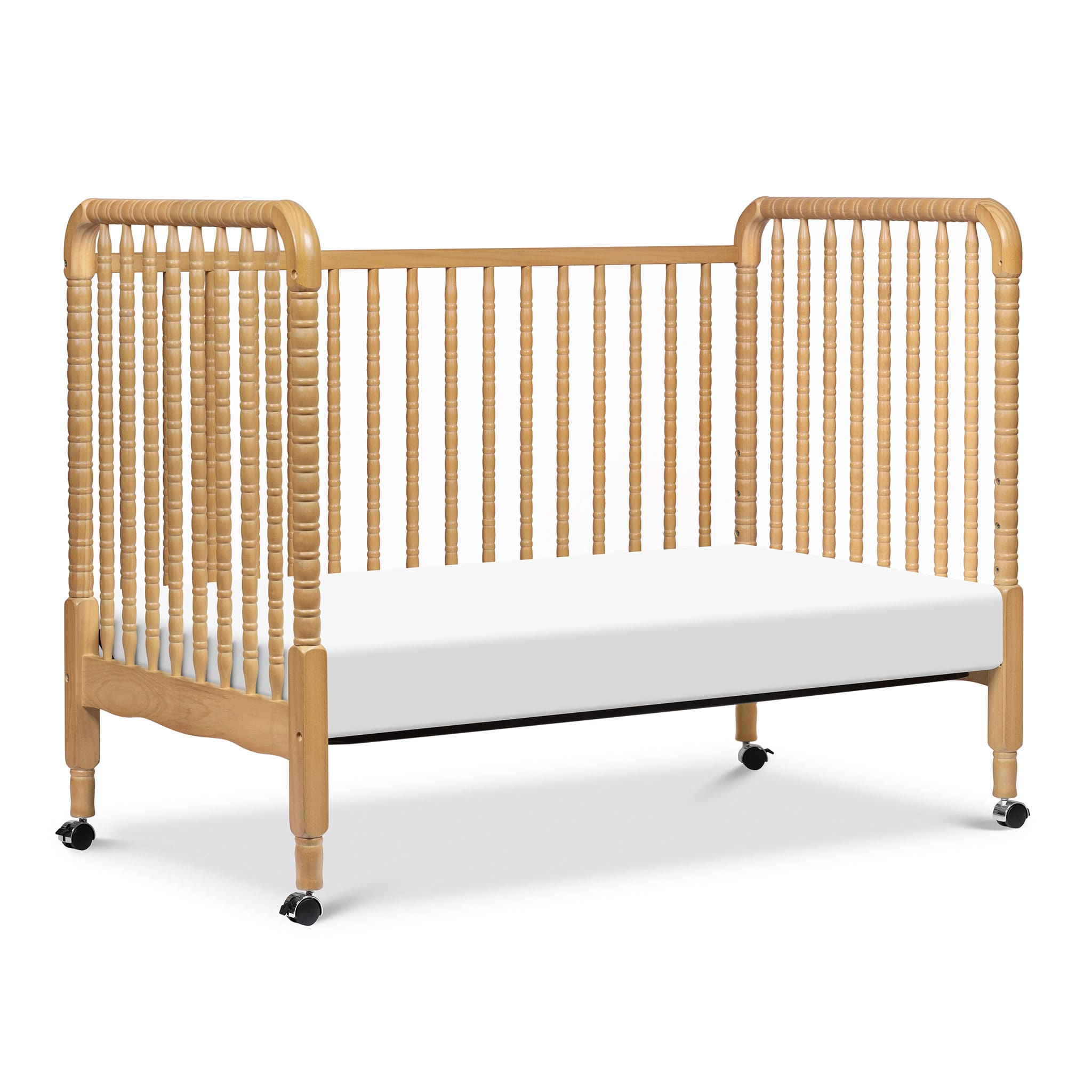 Jenny Lind Stationary Crib - Honey – CLÉMENT