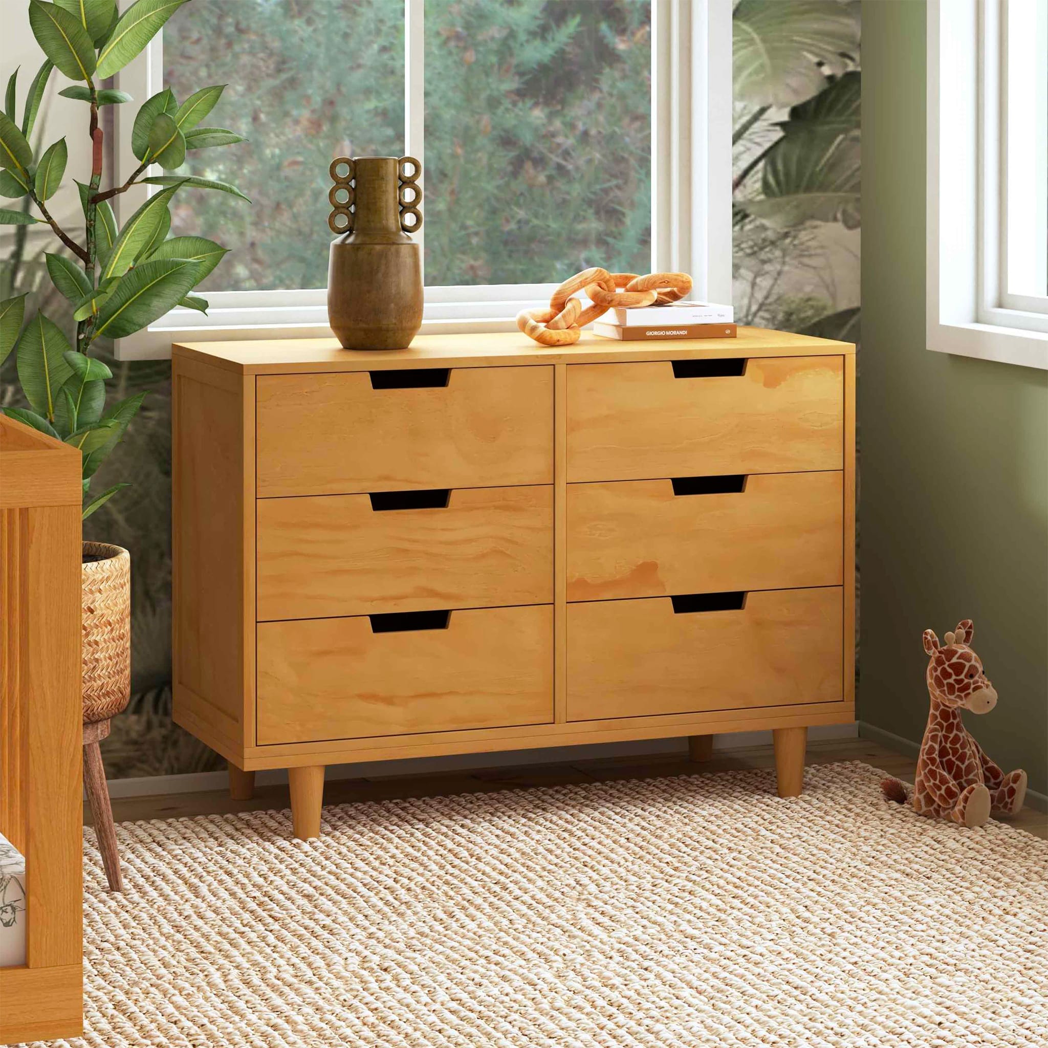 Commode 6 Tiroirs Marley - Miel - DaVinci – CLÉMENT