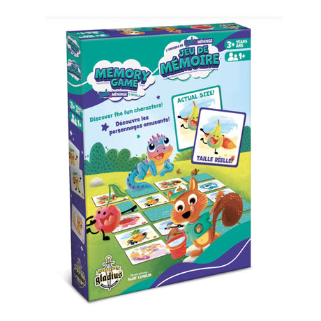 Jeu De Mémoire - Ludo et Méninge-Amuze-EGL-GLA8870-CLÉMENT
