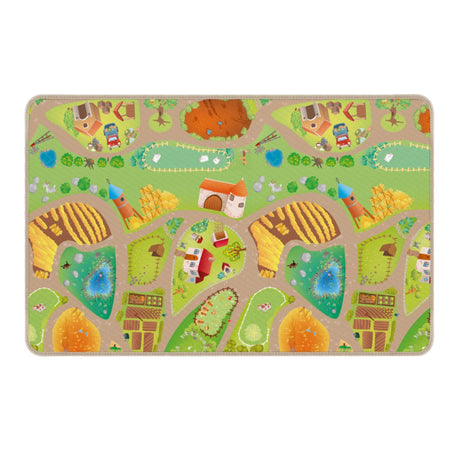 Tapis Hok Réversible Ville et Ferme-Éditions Gladius-EGL-HOK79155-CLÉMENT