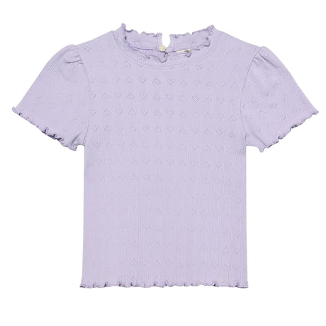 T-shirt Pointelle 3-8ans-En Fant-Lilas-3-ENF-220602-6111-CLÉMENT