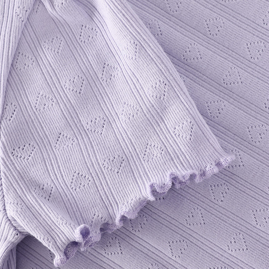 T-shirt Pointelle 3-8ans-En Fant-ENF-220602-6111-CLÉMENT