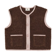 Veste Sans Manches Teddy 3-8ans-En Fant-Brun-3-ENF-220678-2218-CLÉMENT