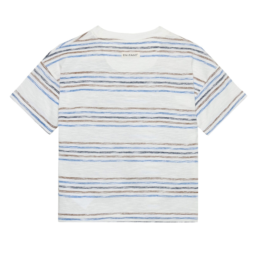 T-shirt Rayé 2-10ans-En Fant-ENF-230601-7075-CLÉMENT