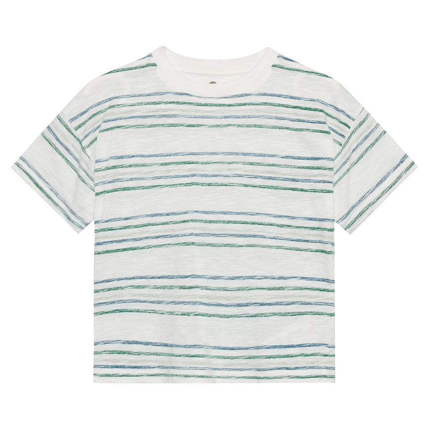 T-shirt Rayé 3-10ans-En Fant-Blanc-3-ENF-230601-9026-CLÉMENT