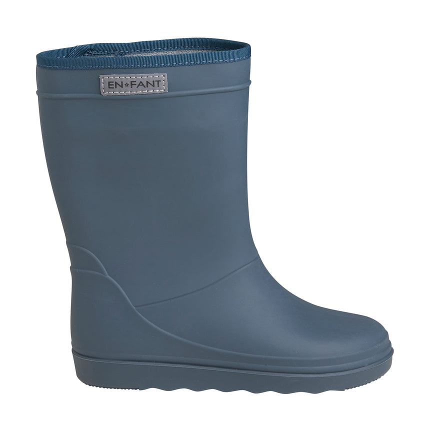 Botte de Pluie Bleu Acier Pointures 20-35-En Fant-Bleu-20 B-ENF-250000-804-CLÉMENT
