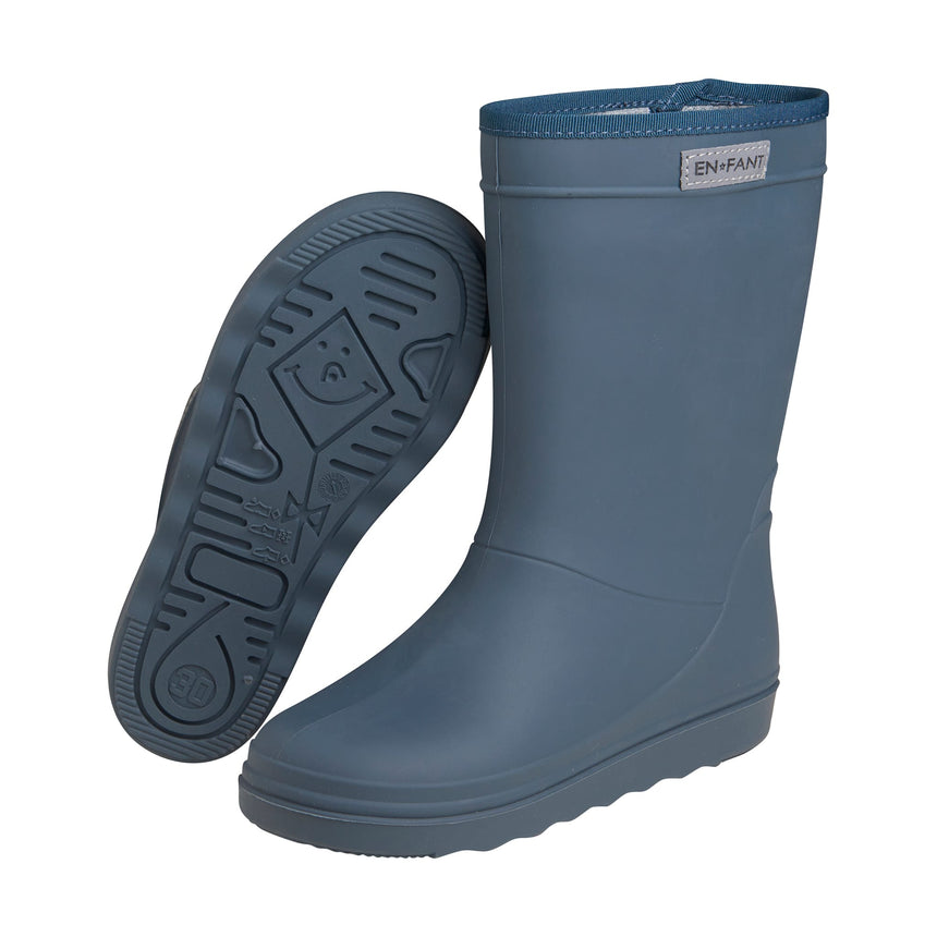 Botte de Pluie Bleu Acier Pointures 20-35-En Fant-ENF-250000-804-CLÉMENT