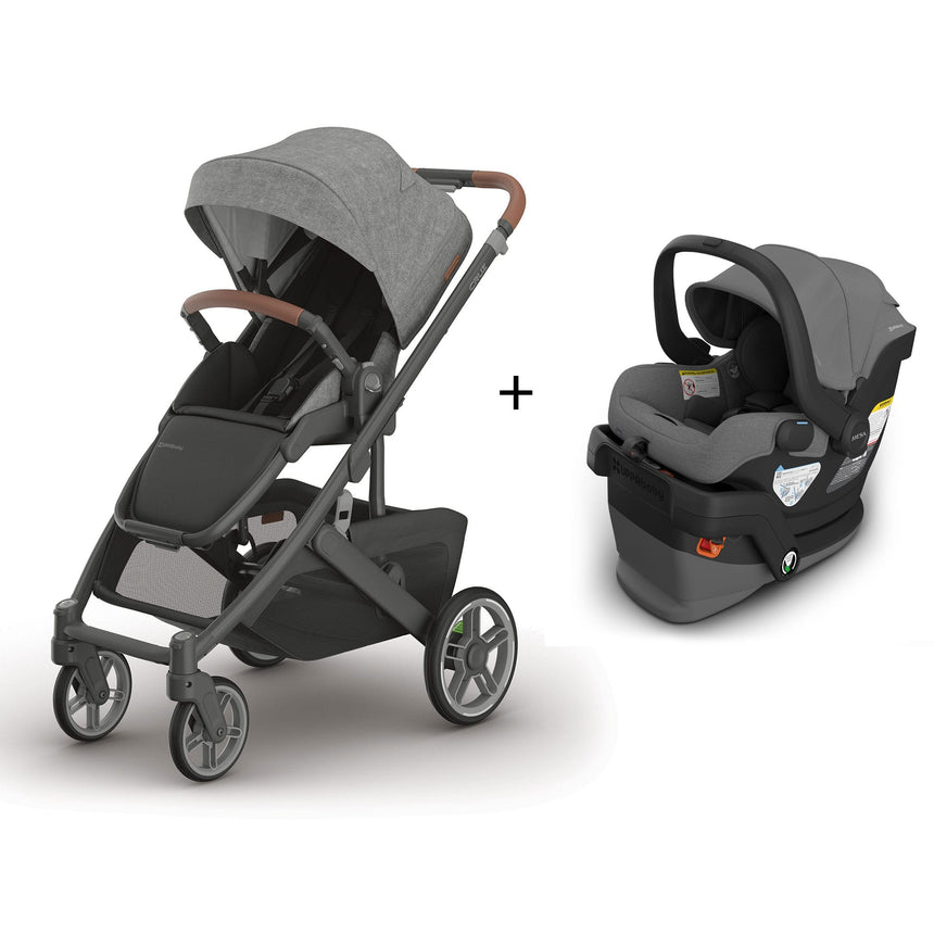 Poussette Cruz V3 + Siège d'Auto Mesa V3 - Greyson-Systeme De Voyage (607)-UPPAbaby-CLÉMENT