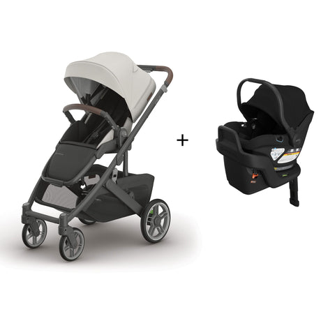 Poussette Cruz V3 - Savannah + Siège Auto Aria V2 - James-Systeme De Voyage (607)-UPPAbaby-CLÉMENT