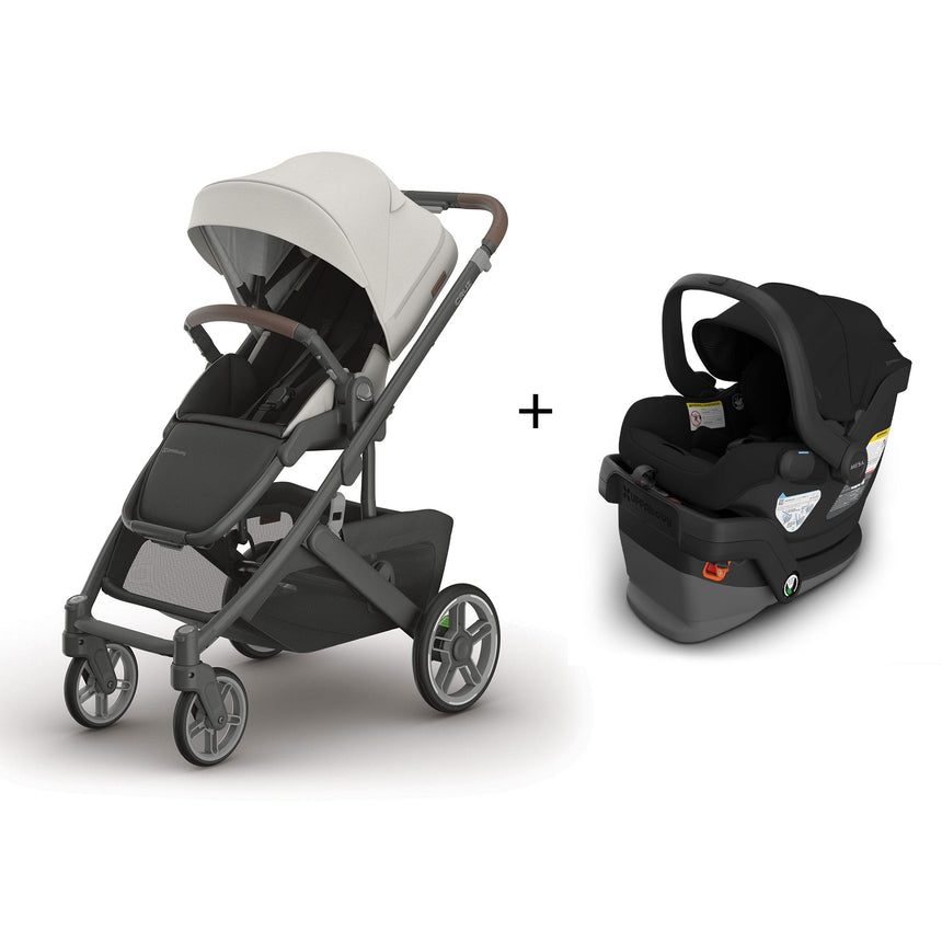 Poussette Cruz V3 - Savannah + Siège d'Auto Mesa V3 - James-Systeme De Voyage (607)-UPPAbaby-CLÉMENT