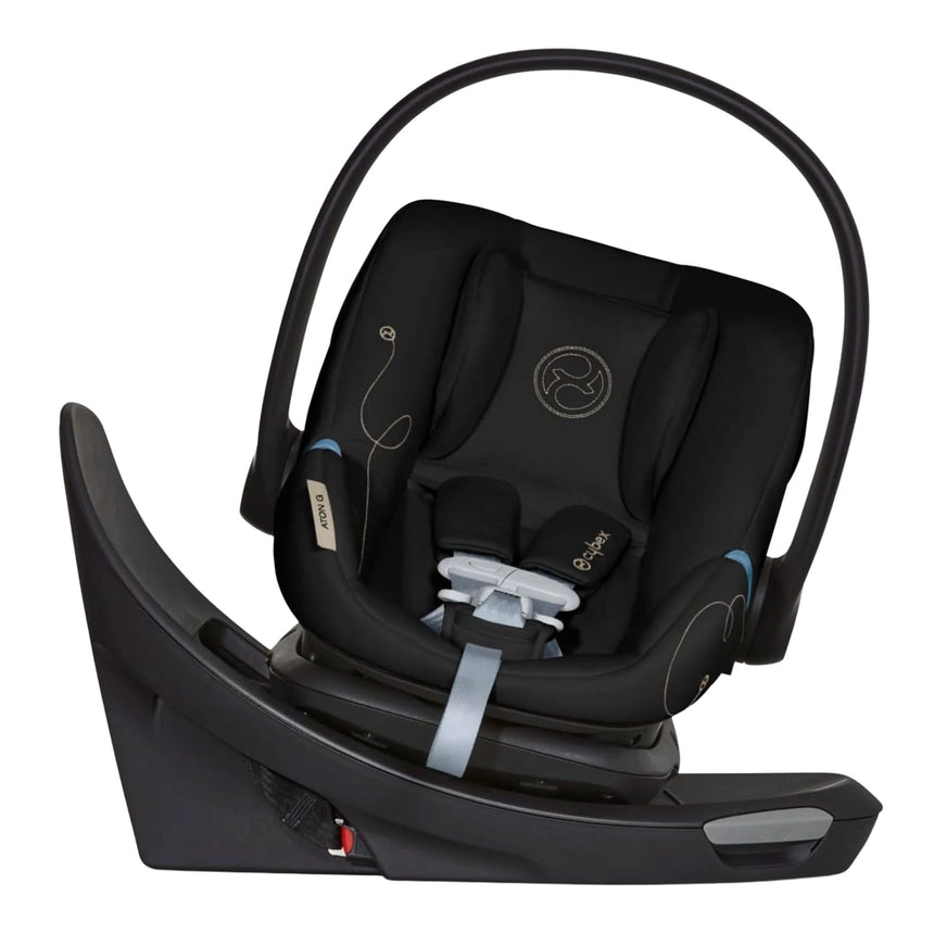 Ensemble Cybex - Poussette EOS Lux, Siège d’auto Aton G Swivel et Seconde base