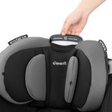 Siège d’auto rotatif 2-en-1 Gold Revolve360 Slim avec SensorSafe - Noir Obsidian-Evenflo-EVO-CS260112450C-CLÉMENT