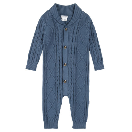 Combinaison Tricot Vaches 3-24mois-Firsts par Petit Lem-Bleu-3-6 m-FIT-26FGW32N02-CLÉMENT