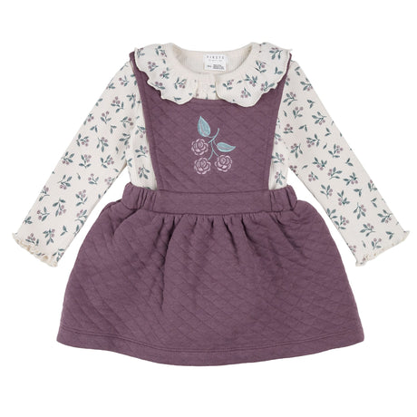 Ensemble Chasuble Mûres 3-24mois-Firsts par Petit Lem-Prune-3 m-FIT-26FGW35E22-CLÉMENT