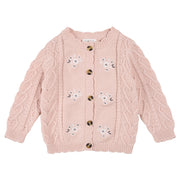 Cardigan Patins 3-24mois-Firsts par Petit Lem-Rose-3-6 m-FIT-26FGW37T06-CLÉMENT