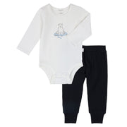 Ensemble Pantalon Polaire 3-24mois-Firsts par Petit Lem-Ivoire-3 m-FIT-26FGW38E32-CLÉMENT