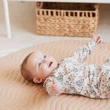 Lamb Flowers Pajamas 0-12m