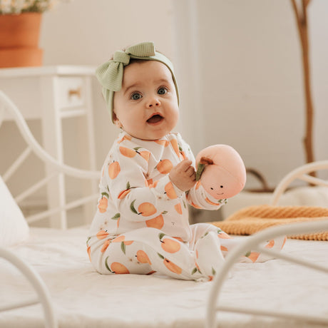 Peaches Pajamas 0-12m