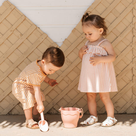 Robe Rayée Dauphins 3-24mois