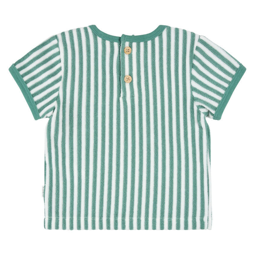 Ensemble Short Rayé Requins 3-24mois-Firsts par Petit Lem-FIT-26SGW37E02-CLÉMENT