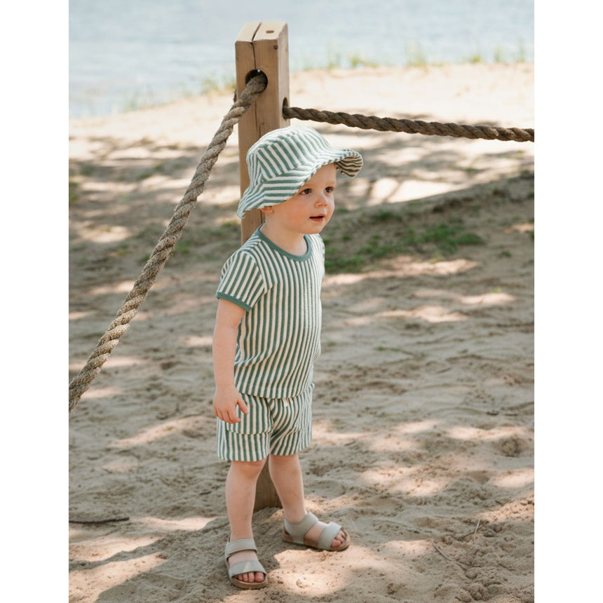 Ensemble Short Rayé Requins 3-24mois-Firsts par Petit Lem-FIT-26SGW37E02-CLÉMENT