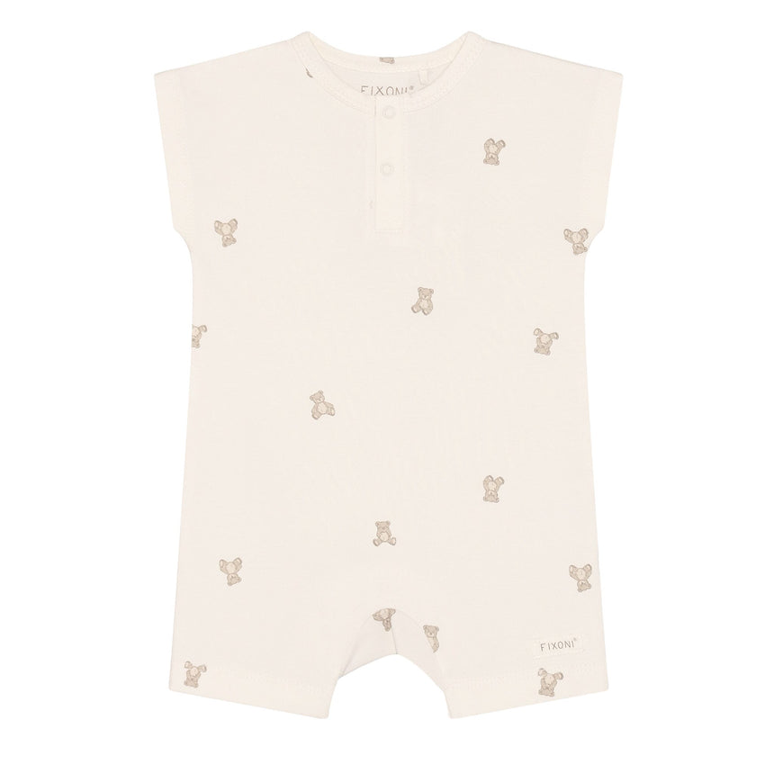 Combi Imprimé Oursons 12-24mois-Fixoni-Blanc-12 m-FIX-423086-1903-CLÉMENT
