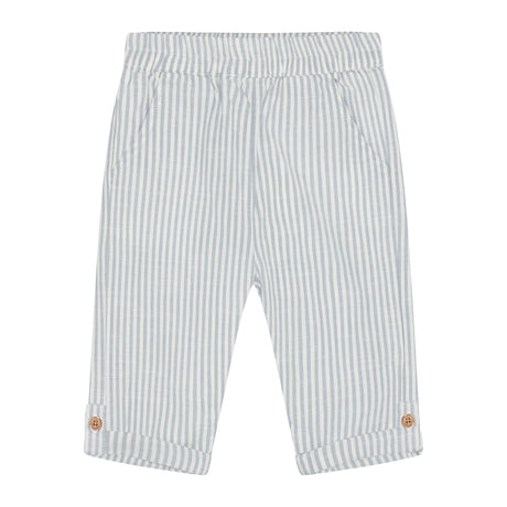 Pantalon Woven Rayé 3-24mois-Fixoni-Bleu-3 m-FIX-423194-7019-CLÉMENT