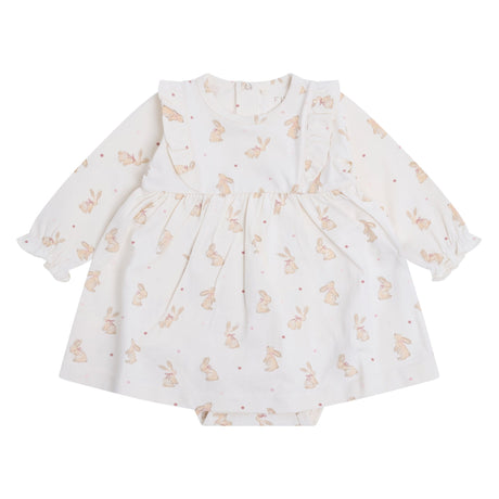 Robe Imprimée Lapins 6-24mois-Fixoni-Ivoire-6 m-FIX-423233-5021-CLÉMENT