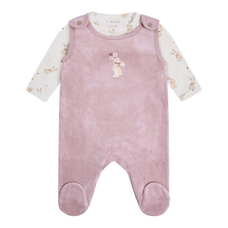 Ensemble Combi Velour 6-24mois-Fixoni-Lilas-Nouveau-né-FIX-423256-6009-CLÉMENT