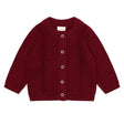 Cardigan Tricot 6-24m-Fixoni-Bordeaux-6 m-FIX-423341-4261-CLÉMENT