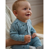 Dino Print Rib Romper N-24m
