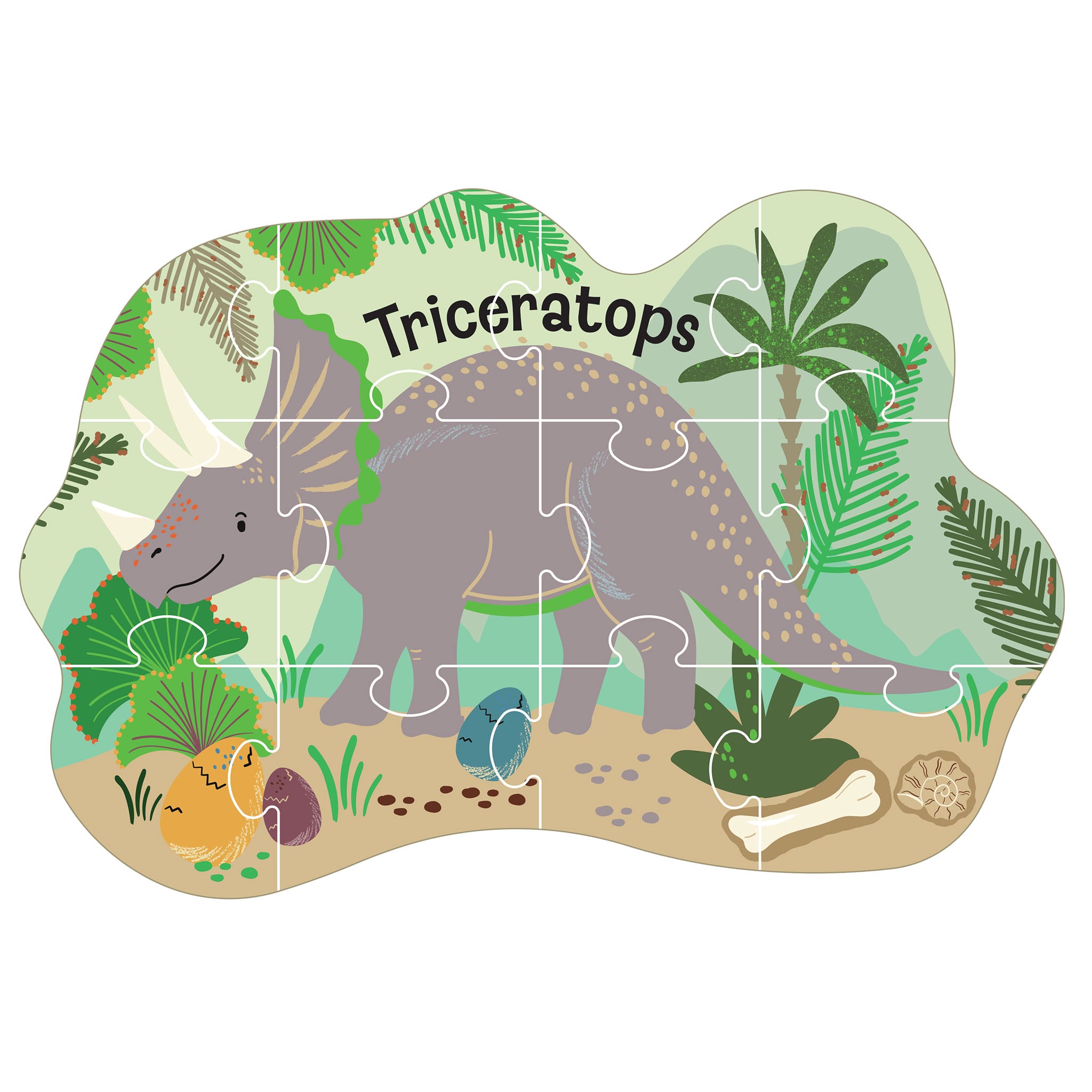 Dino Shaped Puzzle – CLÉMENT