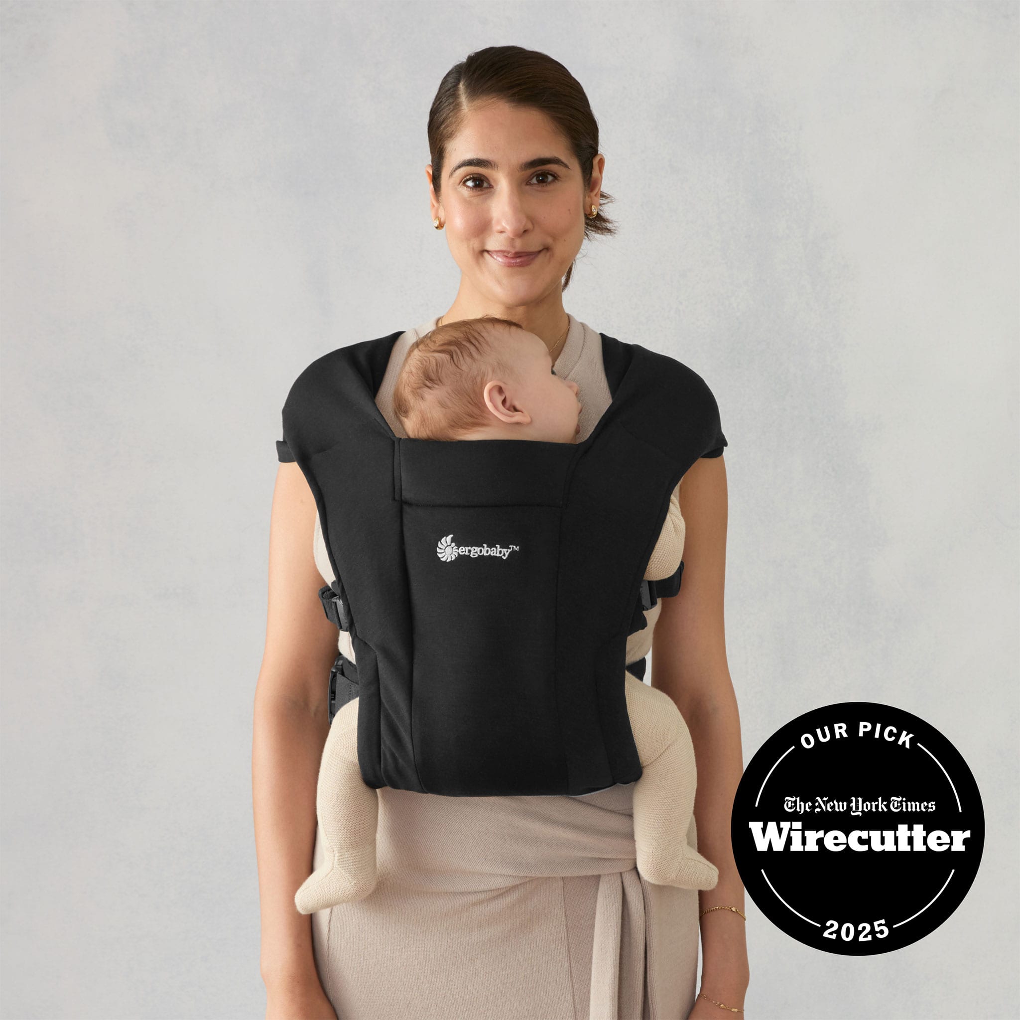 Porte-bébé Nouveau-Né Embrace - Noir Intense - Ergobaby – CLÉMENT