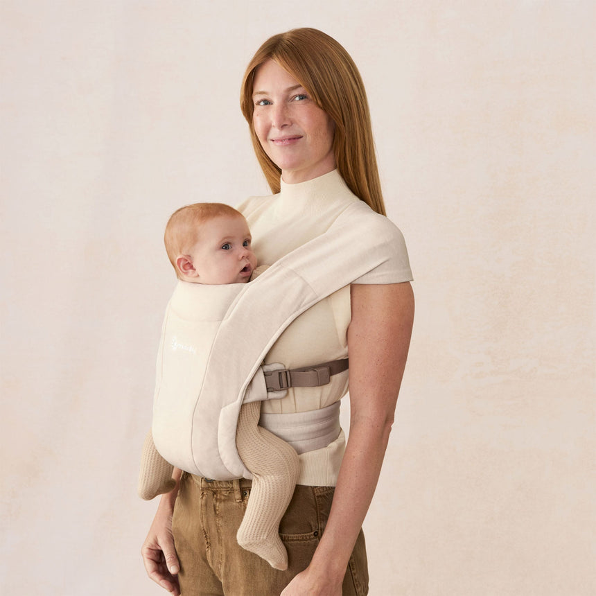 Porte-bébé Nouveau-Né Embrace - Crème-Ergobaby-FUL-BCEMACRM-CLÉMENT