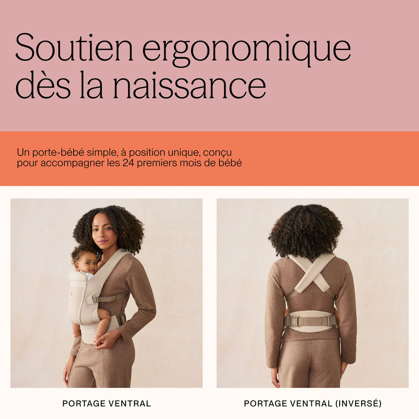 Porte-bébé Omni Lite - Beige Naturel