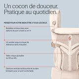Porte-bébé Omni Classic Mesh - Gris Perle-Ergobaby-FUL-BCS360PGREY-CLÉMENT