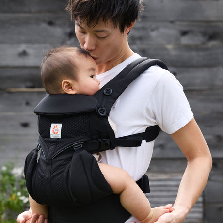 Porte-bébé Omni Classic Mesh - Onyx Noir-Ergobaby-FUL-BCS360PONYX-CLÉMENT