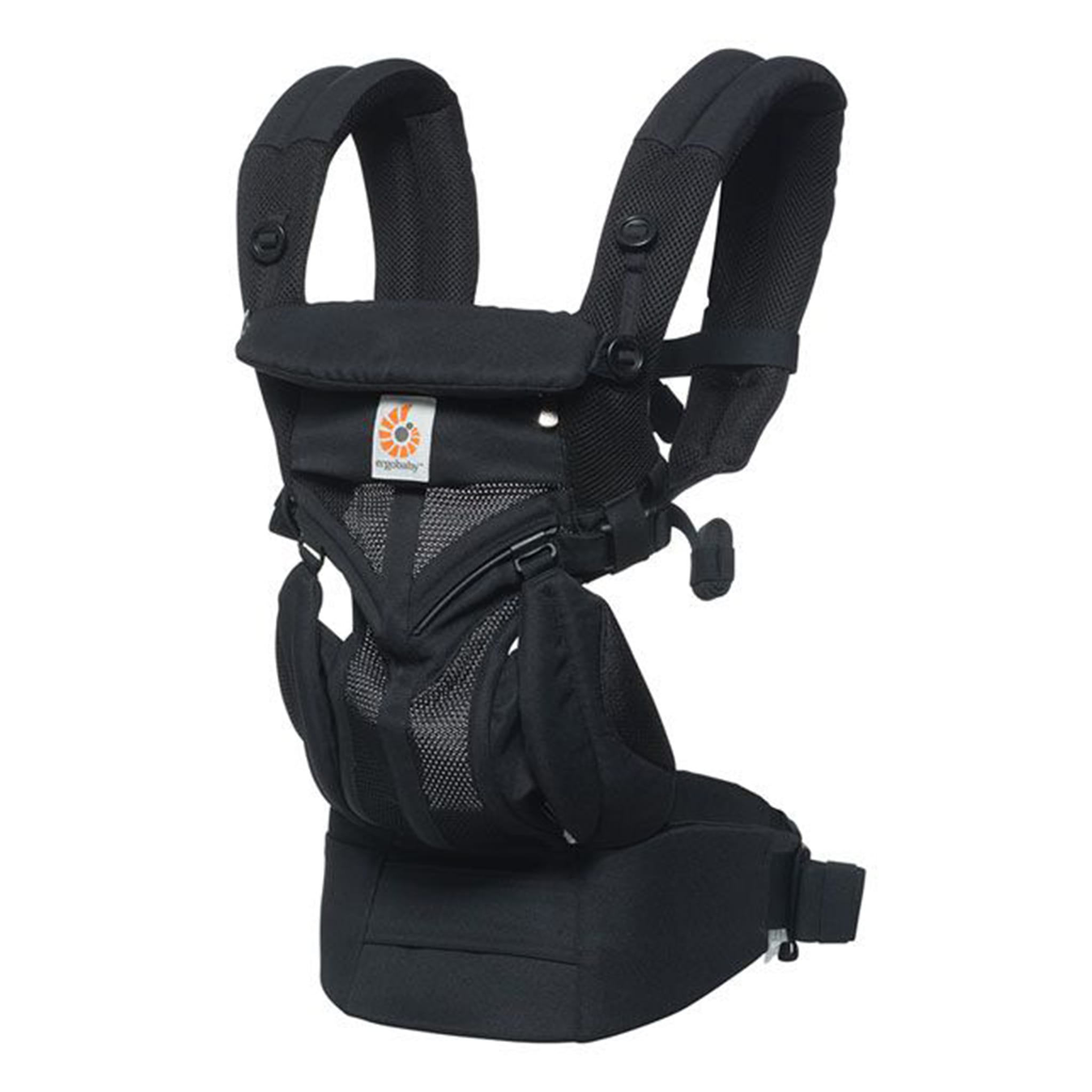 美品✨ergobaby OMNI 360 COOL AIR ONYX BLACK Omni 360 Baby Carrier All-in-one Cool Air Mesh - Onyx Black