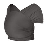 Porte-Bébé Écharpe Aura - Noir-Ergobaby-FUL-WLASKSFTBLK-CLÉMENT