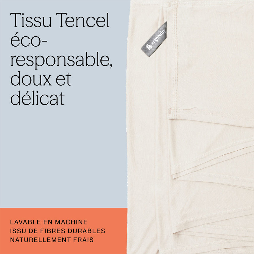 Porte-Bébé Écharpe Aura - Noir-Ergobaby-FUL-WLASKSFTBLK-CLÉMENT