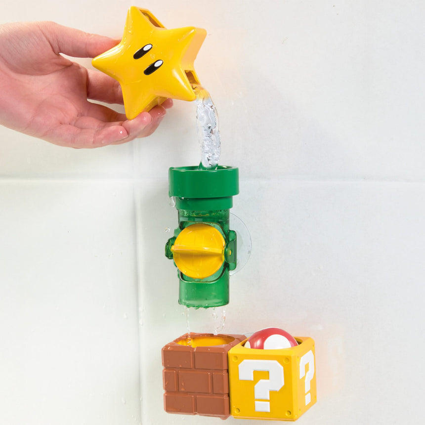 Ensemble Jouet Bain Tuyaux Super Mario Bros-Lamaze-FYE-E73857-CLÉMENT