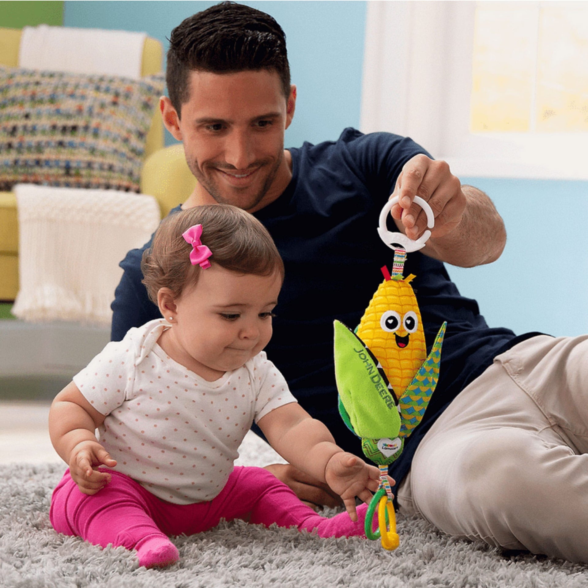 John Deere Clip Go Corn Cobb™ Baby Toy – CLÉMENT