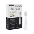 Tête de Remplacement (2) Sonic460 - pour brosse à dents Crocodile/Panda/Girafe-Hygiene Dentaire (862)-InnoGIO-CLÉMENT