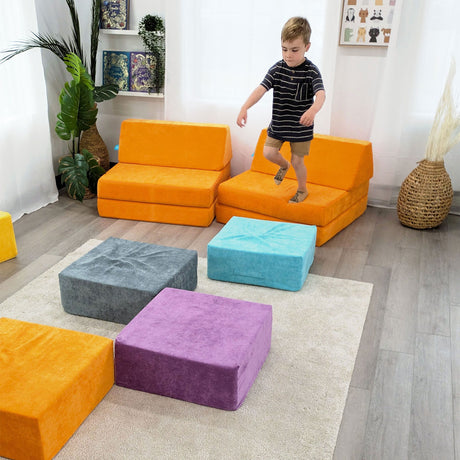 Cocohop Maxi Coussin Sautant - Forest Fern-Go Coconut-GOC-20251-MAXI-CLÉMENT