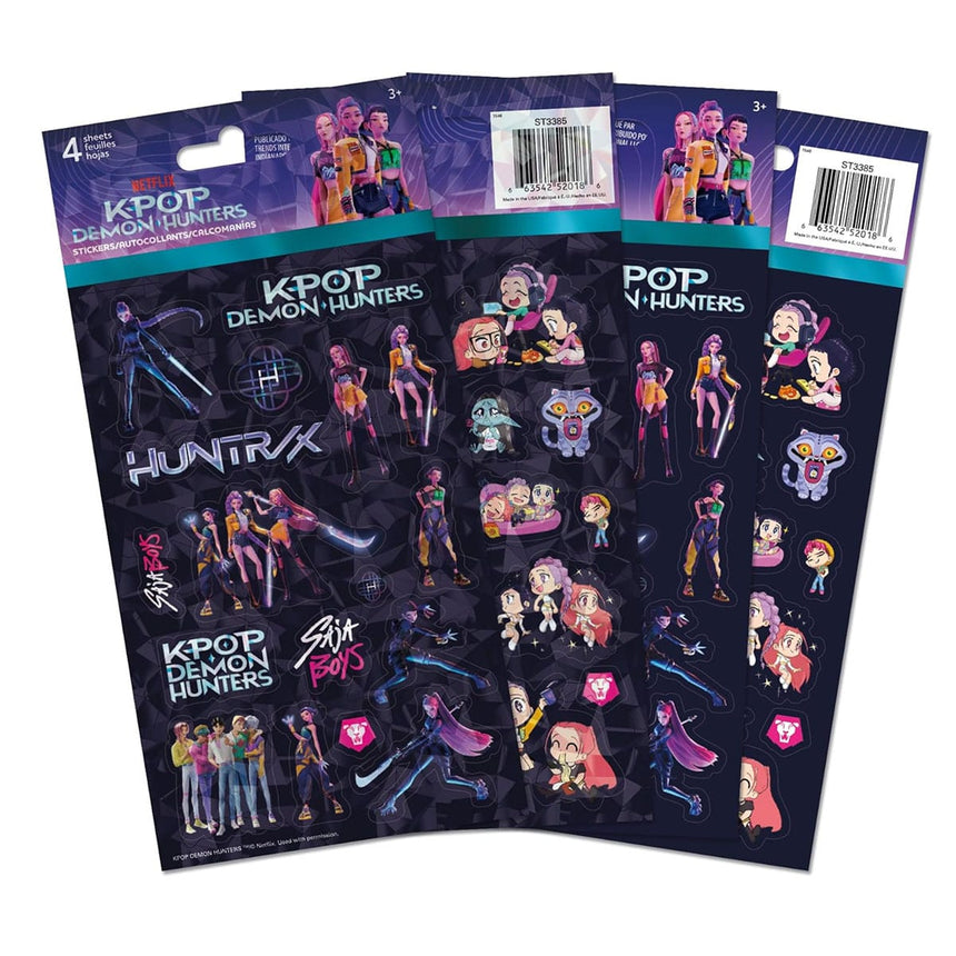 Feuilles (4) Autocollants K-pop-Groupe Ricochet-GRI-KPSK0186-CLÉMENT